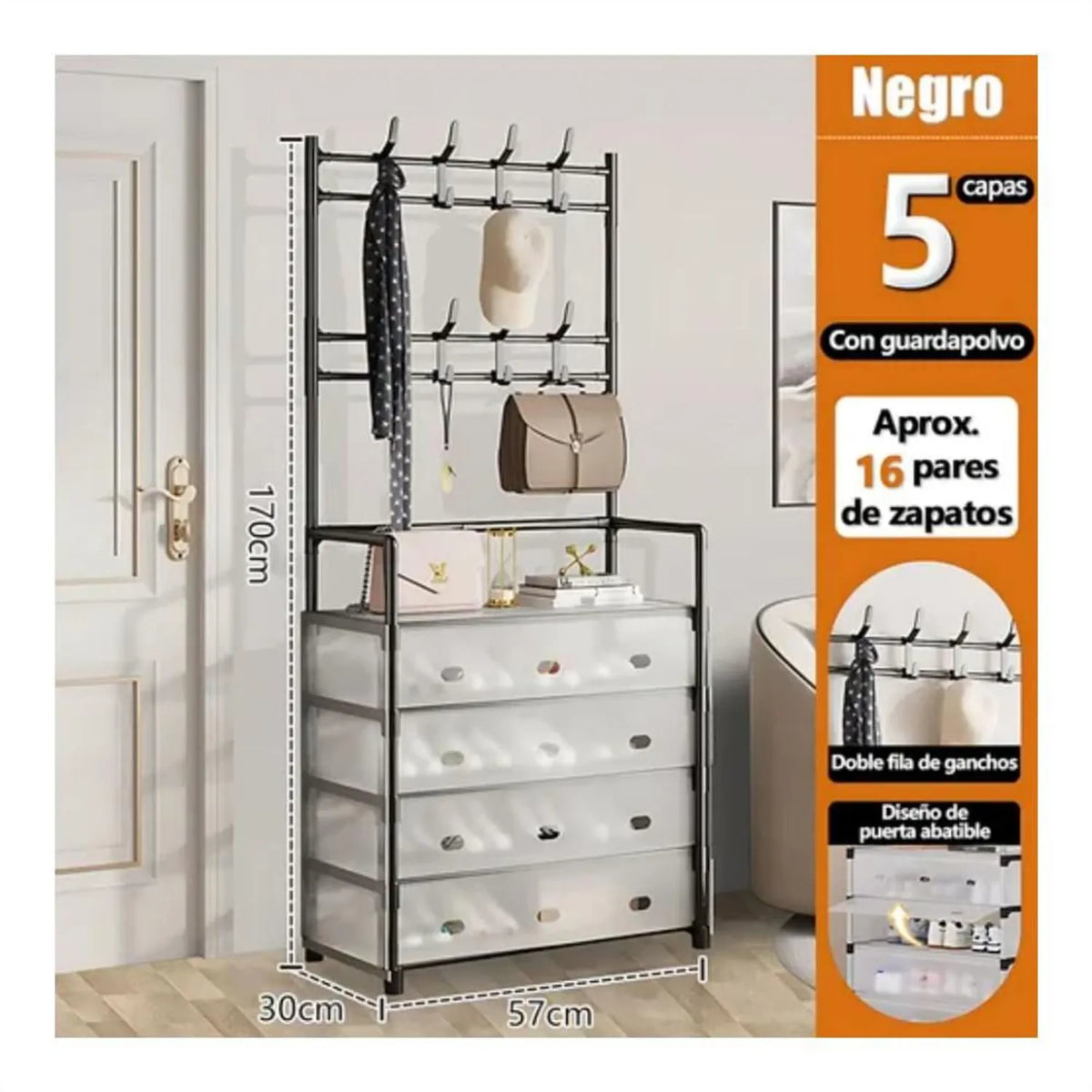OrganizaMax 5 - Más espacio, más orden, más tranquilidad.